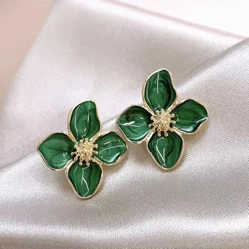 Hibiscus Earrings