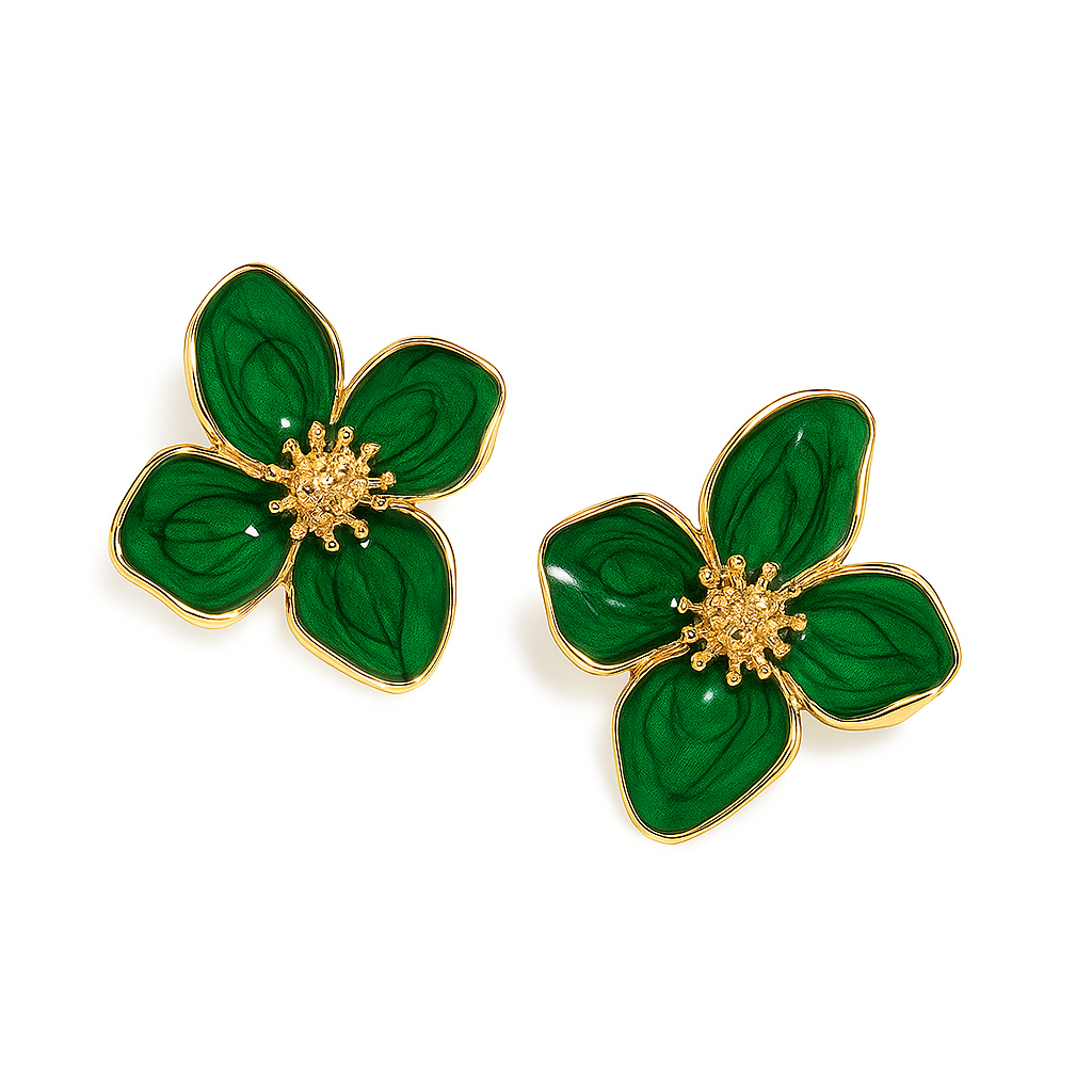 Hibiscus Earrings